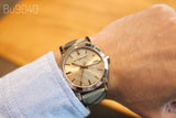 Burberry The City Rose Gold Dial Brown Leather Strap Watch for Women - BU9040 Authentic Buy Shop Now