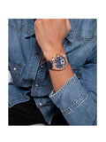 Guess Headline Multifunction Quartz Blue Dial Blue Silicone Strap Watch For Men - GW0571G2 Authentic Buy Shop Now