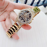 Guess Moonlight Diamonds Gold Dial Gold Steel Strap Watch for Women - GW0320L5 Authentic Buy Shop Now