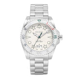 Gucci Dive Quartz White Dial Silver Steel Strap Watch For Men - YA136336 Authentic Buy Shop Now
