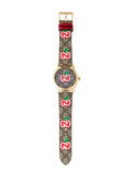 Gucci G Timeless Quartz Brown Dial Brown Leather Strap Watch For Men - YA1264158 Authentic Buy Shop Now