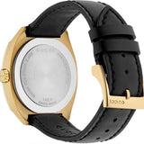Gucci GG2570 Quartz Black Dial Black Leather Strap Watch For Women - YA142408 Authentic Buy Shop Now