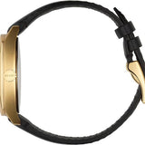 Gucci GG2570 Quartz Black Dial Black Leather Strap Watch For Women - YA142408 Authentic Buy Shop Now