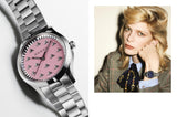 Gucci G Timeless Quartz Pink Dial Silver Steel Strap Watch for Women - YA1265061 Authentic Buy Shop Now