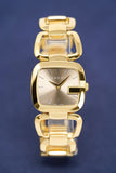 Gucci G Gucci Sunbrushed Brown Dial Rose Gold Steel Strap Watch For Women - YA125511 Authentic Buy Shop Now