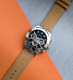 Guess Continental Multifunction Black Dial Brown Leather Strap Watch for Men - GW0262G1 Authentic Buy Shop Now