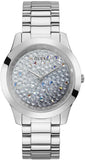 Guess Crush Silver Dial Silver Steel Strap Watch For Women - GW0020L1 Authentic Buy Shop Now