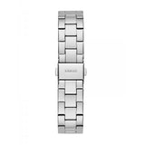 Guess Cubed Analog Silver Dial Silver Steel Strap Watch For Women - GW0606L1 Authentic Buy Shop Now