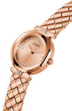 Guess Rumour Quartz Rose Gold Dial Rose Gold Steel Strap Watch For Women - GW0613L3 Authentic Buy Shop Now