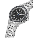 Guess Track Black Dial Silver Steel Strap Watch for Men - GW0426G1 Authentic Buy Shop Now
