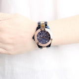 Guess BFF Multifunction Blue Dial Two Tone Steel Strap Watch for Women - W0231L6 Authentic Buy Shop Now