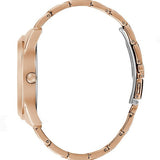 Guess Glitz Multi Function Diamonds Pink Dial Rose Gold Steel Strap Watch for Women - GW0320L6 Authentic Buy Shop Now