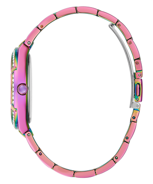 Guess Cosmo Diamonds Silver Dial Multicolor Steel Strap Watch for Women - GW0033L6 Authentic Buy Shop Now
