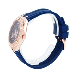 Guess Cosmo Diamonds Blue Blue Dial Blue Silicone Strap Watch for Women - GW0034L4 Authentic Buy Shop Now