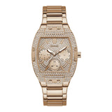 Guess Raven Diamonds Rose Gold Dial Rose Gold Steel Strap Watch for Women - GW0104L3 Authentic Buy Shop Now
