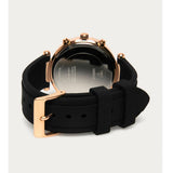 Guess Solstice Diamonds Black Mother of Pearl Dial Black Rubber Strap Watch for Women - GW0113L2 Authentic Buy Shop Now