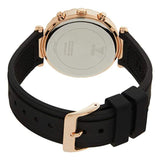 Guess Solstice Diamonds Black Mother of Pearl Dial Black Rubber Strap Watch for Women - GW0113L2 Authentic Buy Shop Now