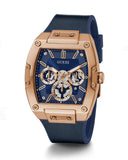 Guess Phoenix Multifunction Blue Dial Blue Rubber Strap Watch for Men - GW0202G4 Authentic Buy Shop Now