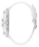 Guess Phoenix Multi Function Silver Dial White Rubber Strap Watch for Men - GW0203G1 Authentic Buy Shop Now