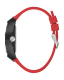 Guess Phoenix Multifunction Black Dial Red Rubber Strap Watch for Men - GW0203G4 Authentic Buy Shop Now