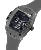 Guess Phoenix Multifunction Black Dial Grey Silicone Strap Watch For Men - GW0203G9 Authentic Buy Shop Now