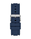 Guess Commander Blue Dial Blue Rubber Strap Watch for Men - GW0211G1 Authentic Buy Shop Now