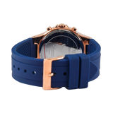 Guess Moonlight Diamonds White Dial Blue Rubber Strap Watch for Women - GW0257L3 Authentic Buy Shop Now
