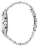 Guess Continental Silver Dial Silver Steel Strap Watch for Men - GW0261G1 Authentic Buy Shop Now