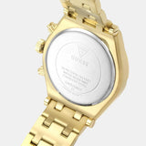 Guess Surge Chronograph Black Dial Gold Steel Strap Watch for Men - W1258G2 Authentic Buy Shop Now