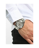 Guess Continental Silver Dial Silver Steel Strap Watch for Men - GW0261G1 Authentic Buy Shop Now