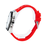 Guess Momentum Black Dial Red Rubber Strap Watch for Men - GW0263G3 Authentic Buy Shop Now