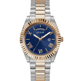 Guess Connoisseur Quartz Blue Dial Two Tone Steel Strap Watch For Men - GW0265G12 Authentic Buy Shop Now