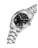 Guess Connoisseur Black Dial Silver Steel Strap Watch for Men - GW0265G1 Authentic Buy Shop Now