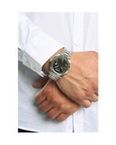 Guess Connoisseur Black Dial Silver Steel Strap Watch for Men - GW0265G1 Authentic Buy Shop Now
