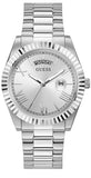 Guess Connoisseur Silver Dial Silver Steel Strap Watch for Men - GW0265G6 Authentic Buy Shop Now