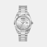 Guess Connoisseur Silver Dial Silver Steel Strap Watch for Men - GW0265G6 Authentic Buy Shop Now