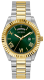 Guess Connoisseur Green Dial Two Tone Steel Strap Watch for Men - GW0265G8 Authentic Buy Shop Now