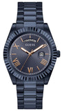 Guess Connoisseur Quartz Blue Dial Blue Steel Strap Watch For Men - GW0265G9 Authentic Buy Shop Now