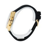 Guess Eclipse Multi Function Black Dial Black Rubber Strap Watch for Women - GW0315L1 Authentic Buy Shop Now