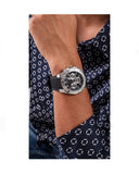 Guess Trophy Multifunction Black Dial Black Rubber Strap Watch for Men - GW0333G1 Authentic Buy Shop Now