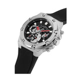 Guess Third Grear Multi Function Black Dial Black Rubber Strap Watch for Men- GW0334G1 Authentic Buy Shop Now