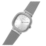 Guess Tapestry Diamonds Silver Dial Silver Mesh Bracelet Watch for Women - GW0354L1 Authentic Buy Shop Now