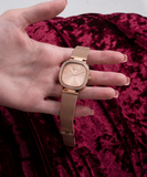 Guess Tapestry Diamonds Rose Gold Dial Rose Gold Mesh Bracelet Watch for Women - GW0354L3 Authentic Buy Shop Now