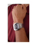 Guess Phoenix Black Dial Silver Steel Strap Watch for Men - GW0387G1 Authentic Buy Shop Now
