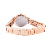 Guess Gala Diamonds Silver Dial Gold Steel Strap Watch for Women - GW0401L3 Authentic Buy Shop Now