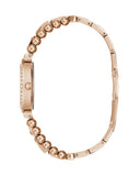 Guess Gala Diamonds Silver Dial Gold Steel Strap Watch for Women - GW0401L3 Authentic Buy Shop Now