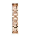 Guess Gala Diamonds Silver Dial Gold Steel Strap Watch for Women - GW0401L3 Authentic Buy Shop Now