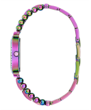 Guess Intricate Iridescent Crystals Purple Dial Purple Steel Strap Watch for Women - GW0401L4 Authentic Buy Shop Now