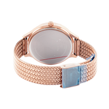 Guess Soiree Diamonds Rose Gold Dial Rose Gold Mesh Bracelet Watch for Women - GW0402L3 Authentic Buy Shop Now