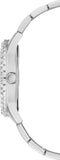Guess Glitter Burst Diamonds Blue Dial Silver Steel Strap Watch for Women - GW0405L1 Authentic Buy Shop Now
